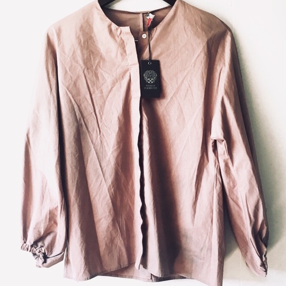 Vince Camuto Tops - • stunning mauve vince camuto button up •